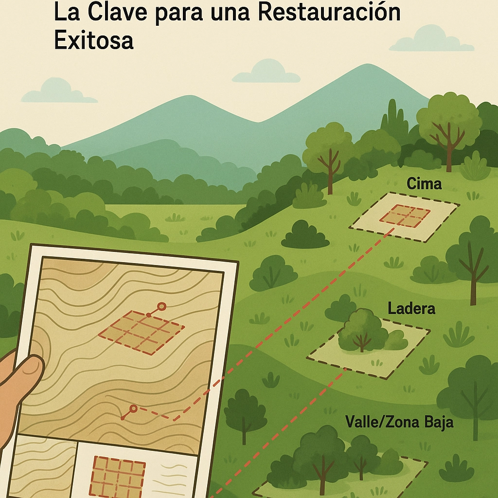 Diseño inteligente de muestreo de vegetación: La Clave para una restauración exitosa