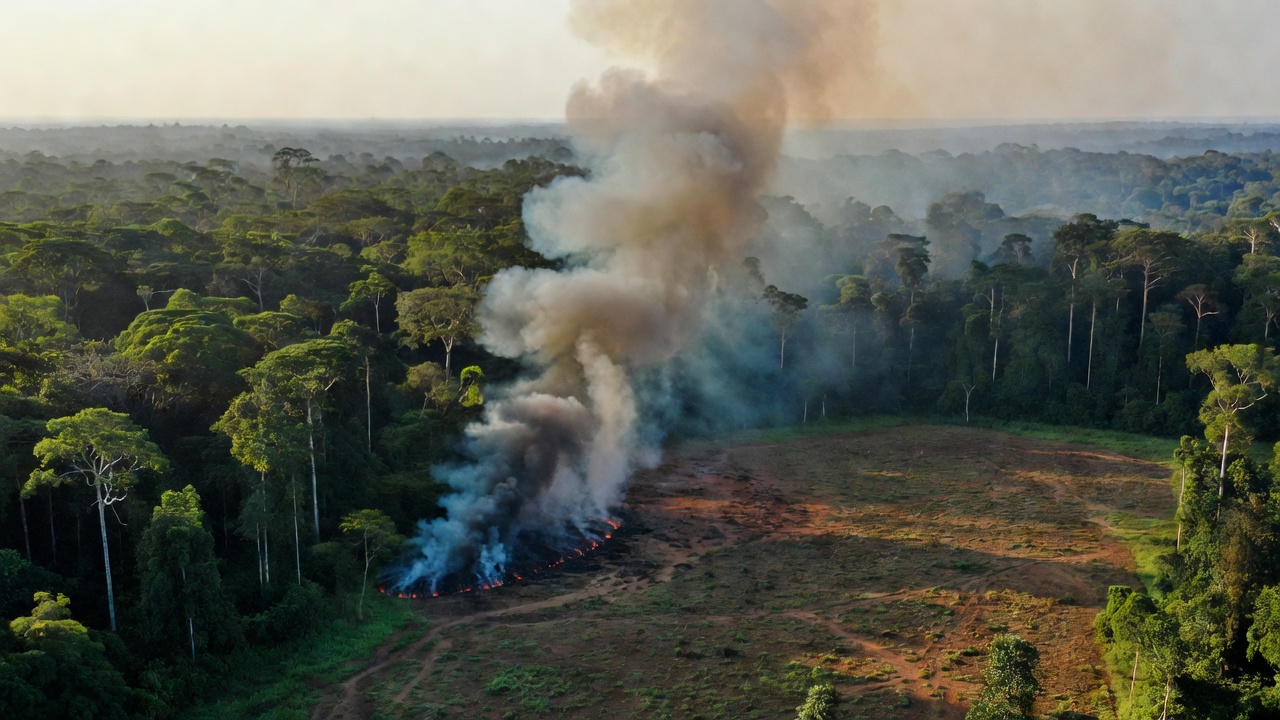 Quince años de aviones sobre la Amazonia: el carbono que sale del bosque lo pone el fuego humano, y la sequía lo multiplica