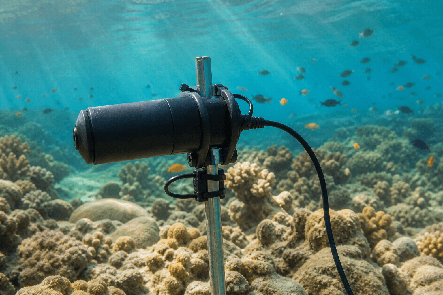 Una explosión cada hora: cómo unos micrófonos baratos contaron la pesca con bombas en un arrecife